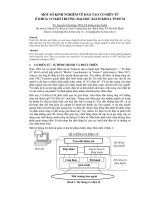 Một số kinh nghiệm về đào tạo cơ điện tử ở khoa cơ khí trường đại học bách khoa Tp. HCM