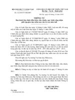 TT 32/2010/TT-BGDĐT ngày 02/12/2010 của Bộ GDĐT 