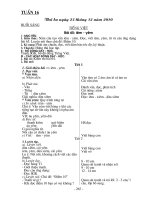 Giáo án 1- Tuần 16(CKTKN-BVMT)