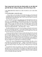 Thực trạng hạch toán tiêu thụ thành phẩm và xác định kết quả tiêu thụ tại  Công ty Dụng cụ cắt và Đo lường cơ khí