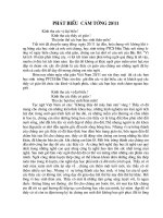 PHAT BIEU CAM TUONG HS  20/11