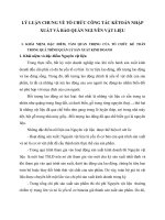 LÝ LUẬN CHUNG VỀ TỔ CHỨC CÔNG TÁC KẾTOÁN NHẬP  XUẤT VÀ BẢO QUẢN NGUYÊN VẬT LIỆU