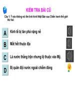 Tuần 12-tiết 12 bài: Các nước Tây Âu