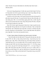 THỰC TRẠNG VỀ QUAN HỆ KINH TẾ, THƯƠNG MẠI VIỆT NAM – TRUNG QUỐC