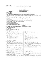 Kế hoạch bài dạy tuần 17 ngày 2 buổi( Lớp B)