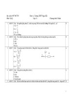 ÔN CẤP TỐC LÝ 11./.