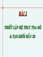 GIAO TRINH AUTOCAD 3D 2