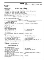 Tuần 14 lớp 1 (CKT-KNS) C Lan QT