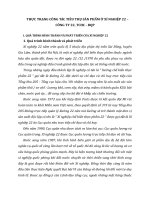 THỰC TRẠNG CÔNG TÁC TIÊU THỤ SẢN PHẨM Ở XÍ NGHIỆP