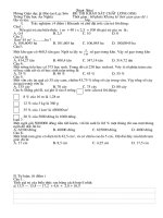 Đề thi  cấp trường (2009 - 2010)