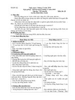 giáo án lớp 3 hai buổi tuần 12