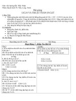 bai thuyet trinh ly thuyet so ve Thuat toan Oclit