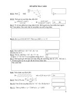 Nhiều đề casio hay