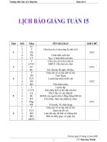 giáo án lớp 4 tuấn 15