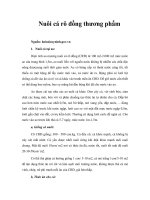 Nuôi cá rô đồng thương phẩm