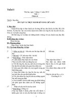 giáo an tuần 11 + 12 lớp 3