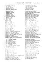 PHRASAL VERBS- Class 12