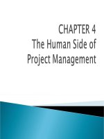 Chapter 4: IT project manager