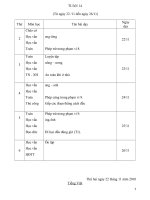 GIAO AN LOP 1 TUAN 14