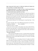 THỰC TRẠNG KẾ TOÁN CPSX VÀ TÍNH GIÁ THÀNH SẢN PHẨM XÂY LẮP TẠI CÔNG TY CỔ PHẦN SÔNG ĐÀ 906