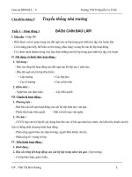 Giáo án HĐNGLL lớp 9