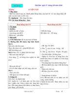 GIÁO AN LỚP 3 TUẦN 6 (CKTKN)