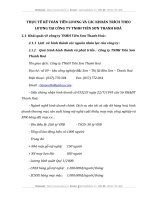 THỰC TẾ KẾ TOÁN TIỀN LƯƠNG VÀ CÁC KHOẢN TRÍCH THEO LƯƠNG TẠI CÔNG TY TNHH TIÊN SƠN THANH HOÁ