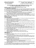 Chương trình công tác tháng 12/2010