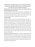 MỘT SỐ Ý KIẾN GÓP PHẦN NHẰM NÂNG CAO CHẤT LƯỢNG CÔNG TÁC KẾ TOÁN TẬP HỢP CHI PHÍ SẢN XUẤT VÀ TÍNH GIÁ THÀNH SẢN PHẨM XÂY LẮP TẠI TẬP ĐOÀN HẢI CHÂU