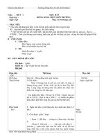 giáo án âm nhạc 9 tiết 1-tiết 4 theochuẩn