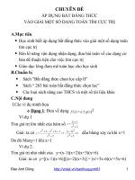 Áp dụng BĐT tìm cực trị.doc