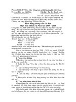 PGD phat dong phong troa thi dua