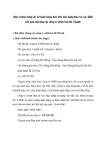 thực trạng công tác kế toán hàng hoá tiêu thụ hàng hoá và xác định kết quả tiêu thụ tại công ty tnhh Sao đô Thành