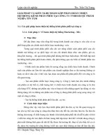 GIẢI PHÁP VÀ KIẾN NGHỊ NHẰM GÓP PHẦN HOÀN THIỆN HỆTHỐNG KÊNH PHÂN PHỐI TẠI CÔNG TY TNHH DƯỢC PHẨM NGHĨA TÍN TÂM