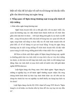 Một số vấn đề lý luận về mở và sử dụng tài khoản tiền gửi của khách hàng tại ngân hàng