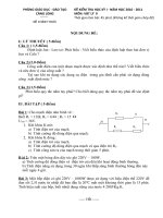 ĐỀ THI HỌC KỲ I ( 2010-2011)