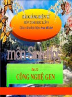 bai giang dien t­u