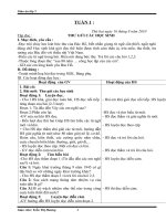 giáo án 5 tuần 10-18