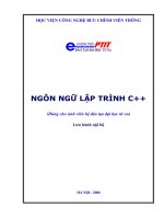 Ngon ngu lap trinh c++ full pdf