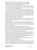 NGHIÊN CỨU BÁO CÁO TÀI CHÍNH CỦA DOANH NGHIỆP