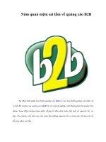 Năm quan niệm sai lầm về quảng cáo B2B