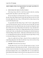 HOÀN THIỆN CÔNG TÁC HẠCH TOÁN VẬT LIỆU TẠI CÔNG TY DỆT 8-3