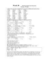 Đề thi KS HS giỏi tiếng anh 6