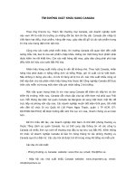 TÌM ĐƯỜNG XUẤT KHẨU SANG CANADA