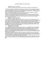 bài phát biểu 20/11