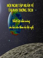 chiến dịch truyền thông về  tai nạn thương tích