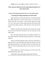 Thực trạng huy động vốn tại Chi nhánh Ngân hàng Đầu tư và Phát triển Hà Nội