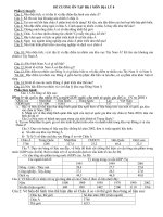 Đề cương ôn tập địa lý 8 năm học 2010-2011