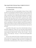 Thực trạng tổ chức kế toán tại Công ty cổ phần LILAMA 10