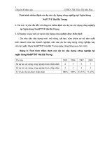 Tình hình thẩm định các dự án xây dựng công nghiệp tại Ngân hàng NoPTNT Hai Bà Trưng